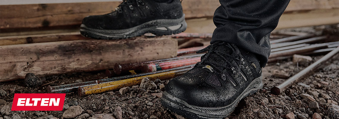 ELTEN Arbeitsschutz Schuhe schwarz - Outdoor/Baustelle