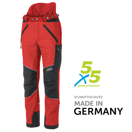 Forst-Bundhose X-treme Vectran von PSS rot