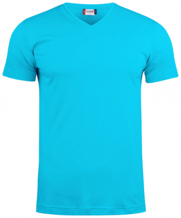 Basic-T V-Neck T-Shirt von Clique