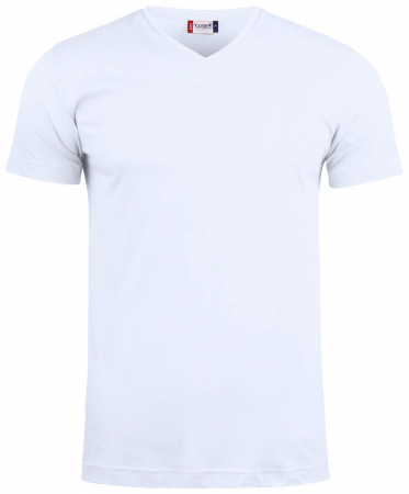 Basic-T V-Neck T-Shirt von Clique