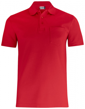 Polo pocket Basic 100%BW von Clique