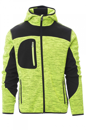 TRIP Strickjacke mit Softshell von Payper