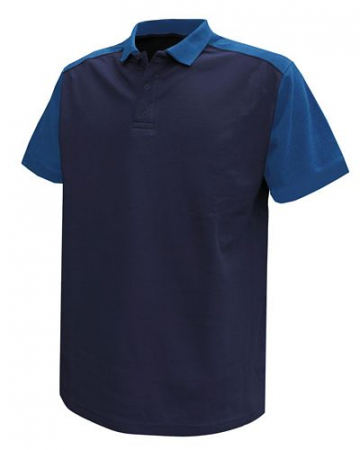 CESAR Poloshirt 2-färbig 100%BW von Dassy