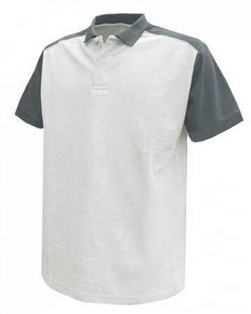 CESAR Poloshirt 2-färbig 100%BW von Dassy
