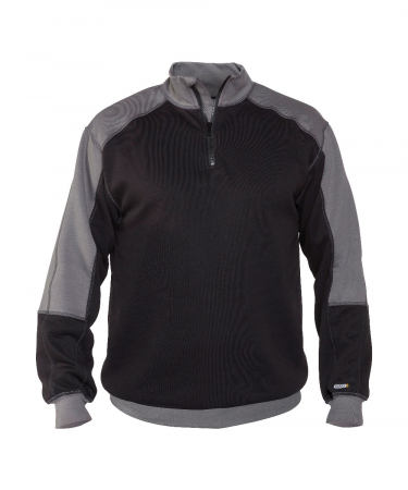 BASIEL Sweatshirt mit Halbzipp von Dassy