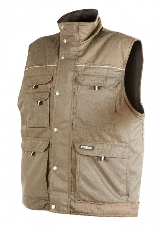 HULST Winterweste m. Fleecefutter v Dassy