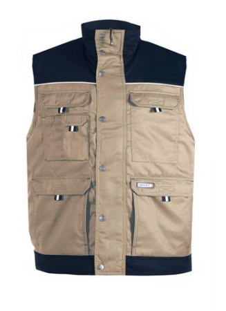 HULST Winterweste m. Fleecefutter v Dassy