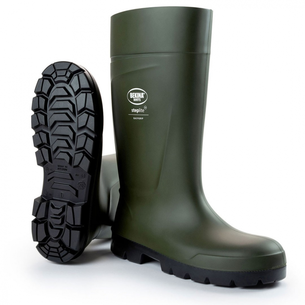 Bekina PU-Boots Steplite Easygrip grün S4