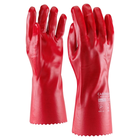 Arbeitshandschuh PVC 35cm EN388