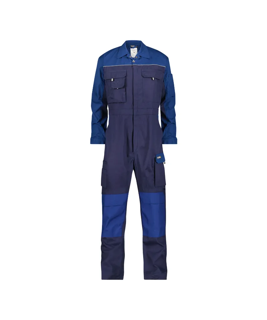 dassy-cannes-two-tone-overall-knee-pockets-navy-royal-blue-front.webp