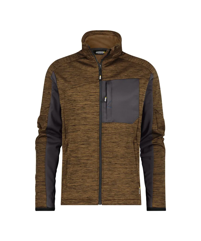 dassy-convex-midlayer-jacket-clay-brown-anthracite-grey-front.webp