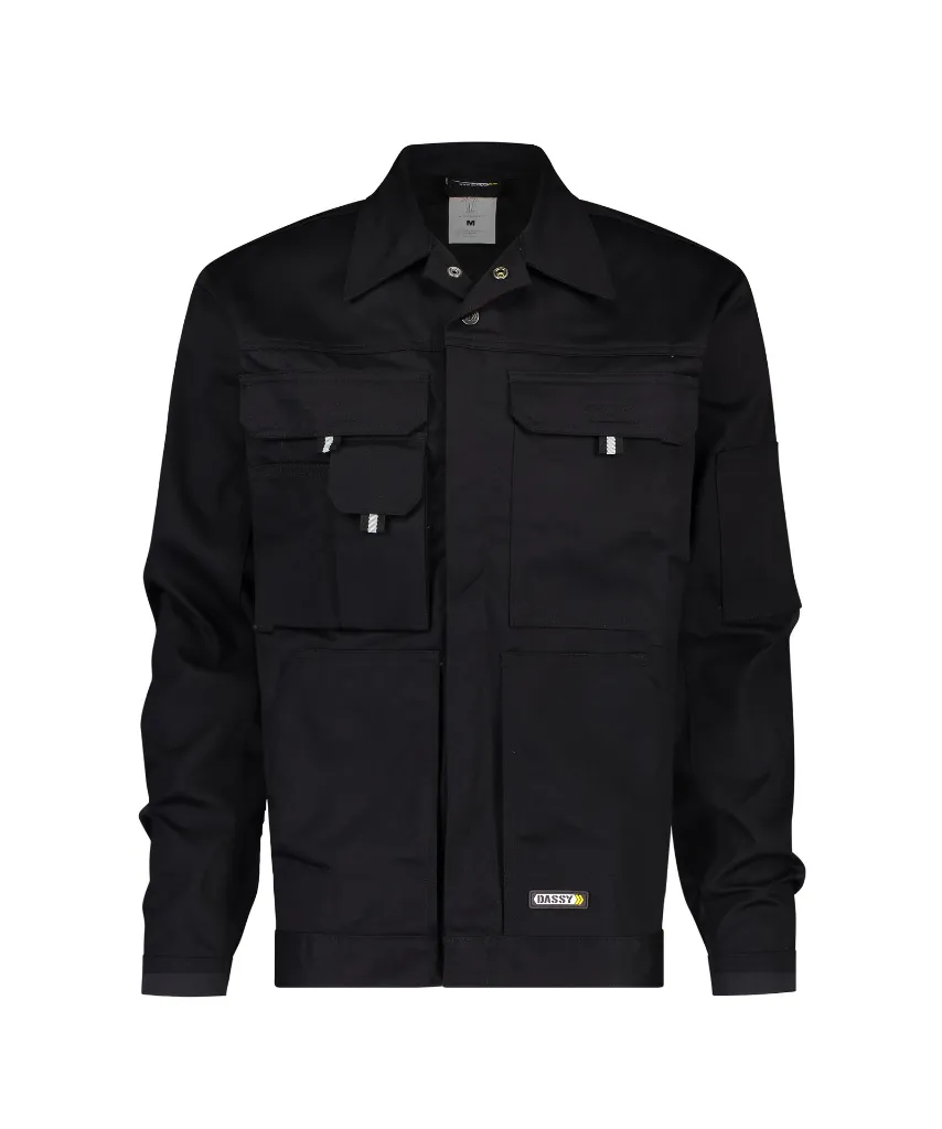 dassy-locarno-work-jacket-black-front.webp