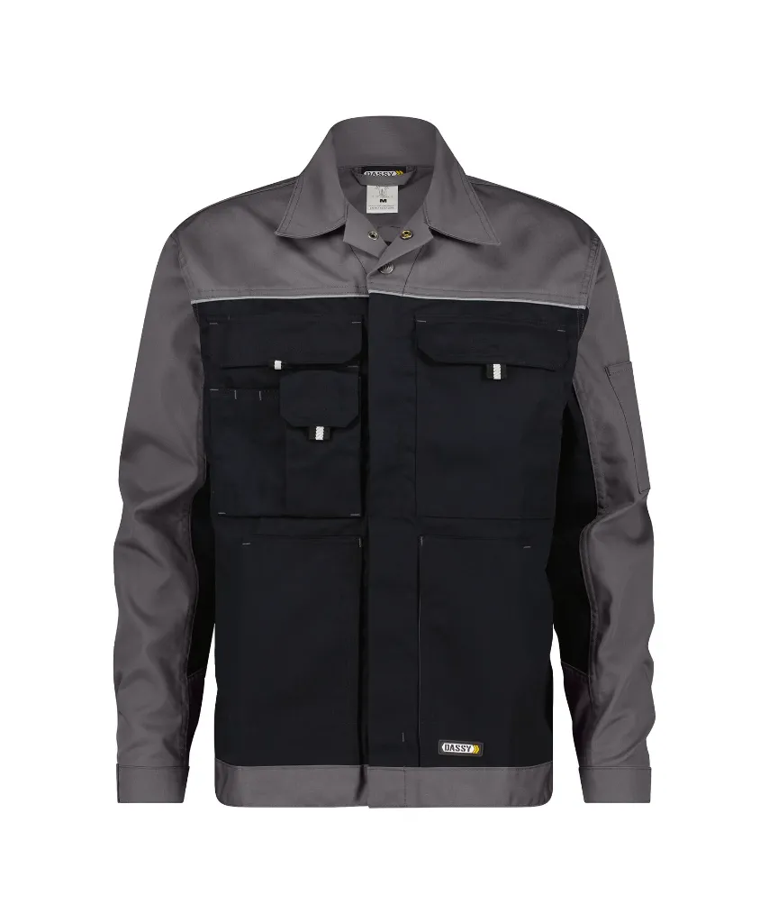 dassy-lugano-two-tone-work-jacket-black-cement-grey-front.webp