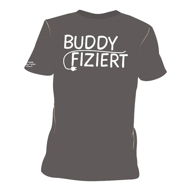 T-Shirt-Buddyfiziert-back charco.webp