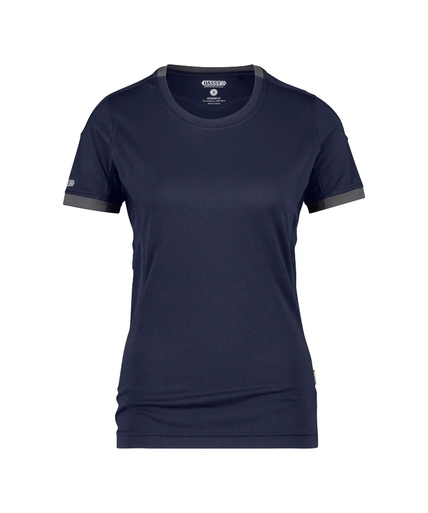 dassy-nexus-women-t-shirt-midnight-blue-anthracite-grey-front.webp