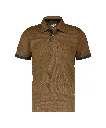 dassy-traxion-polo-shirt-clay-brown-anthracite-grey-front.webp