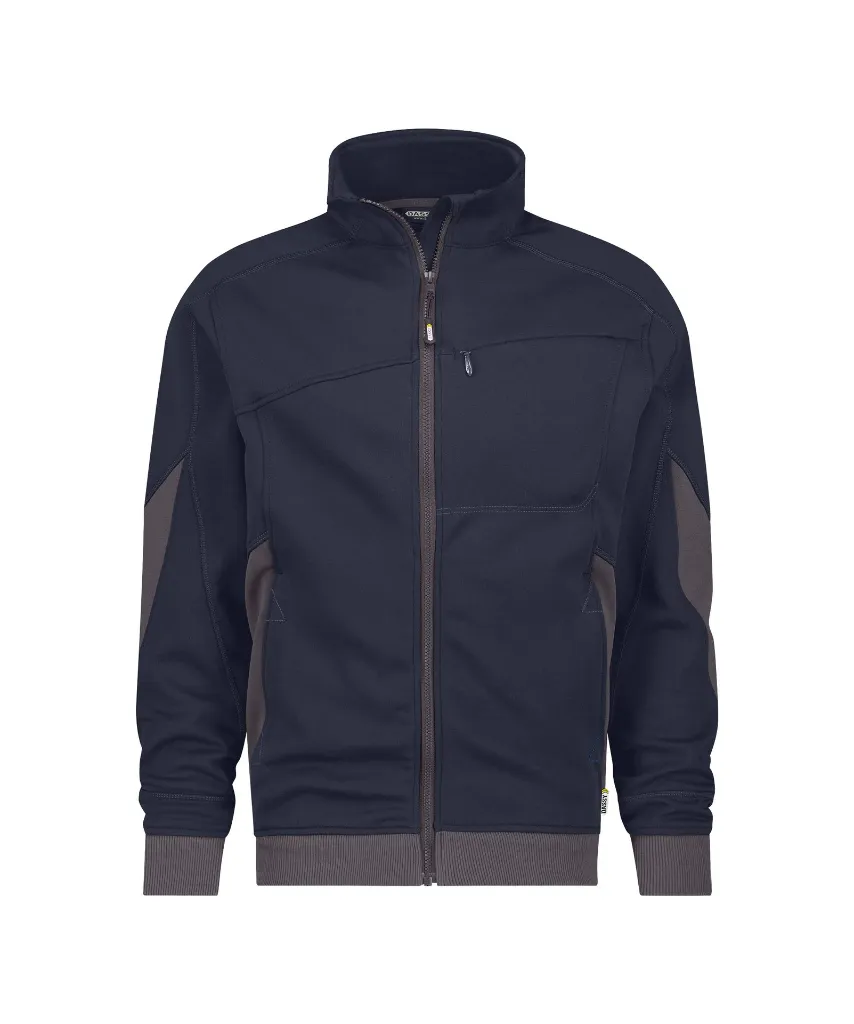 dassy-velox-sweatshirt-midnight-blue-anthracite-grey-front.webp