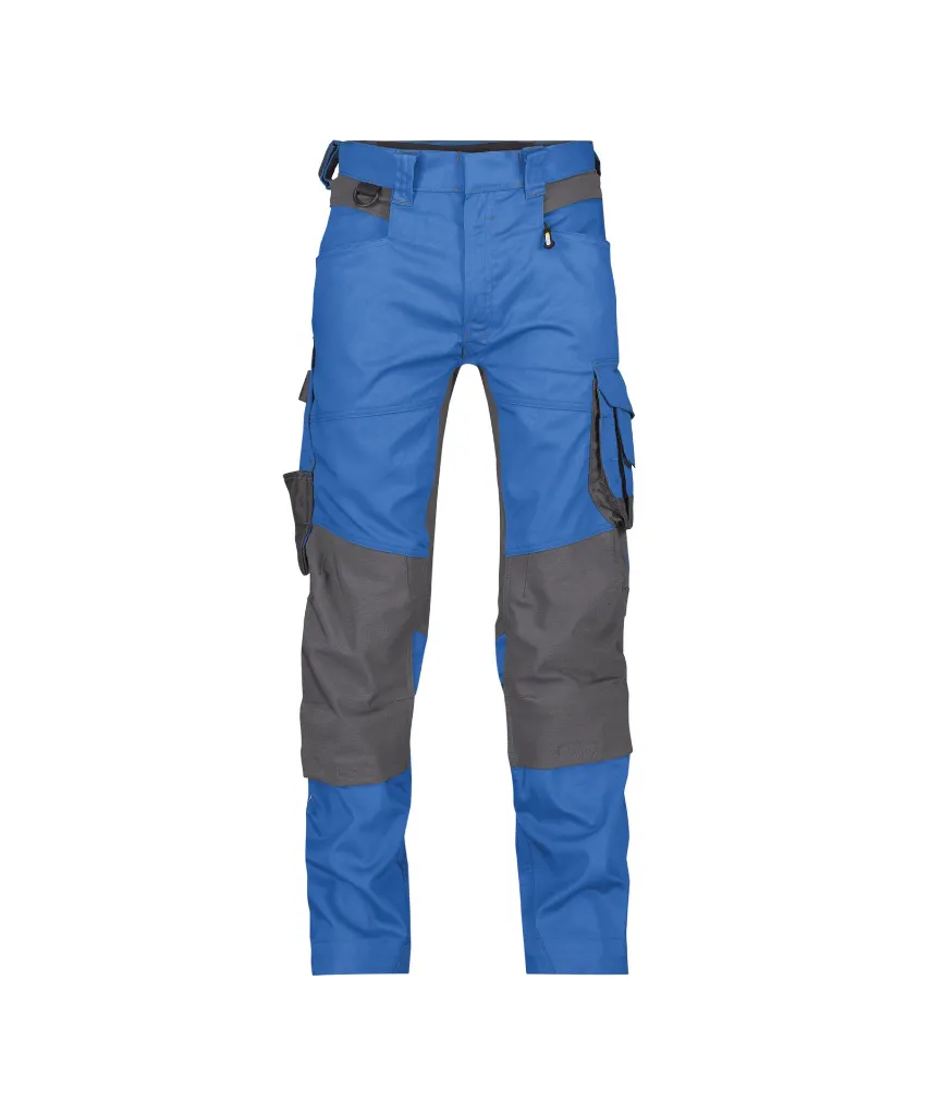 dassy-dynax-work-trousers-stretch-knee-pockets-azure-blue-anthracite-grey-front.webp