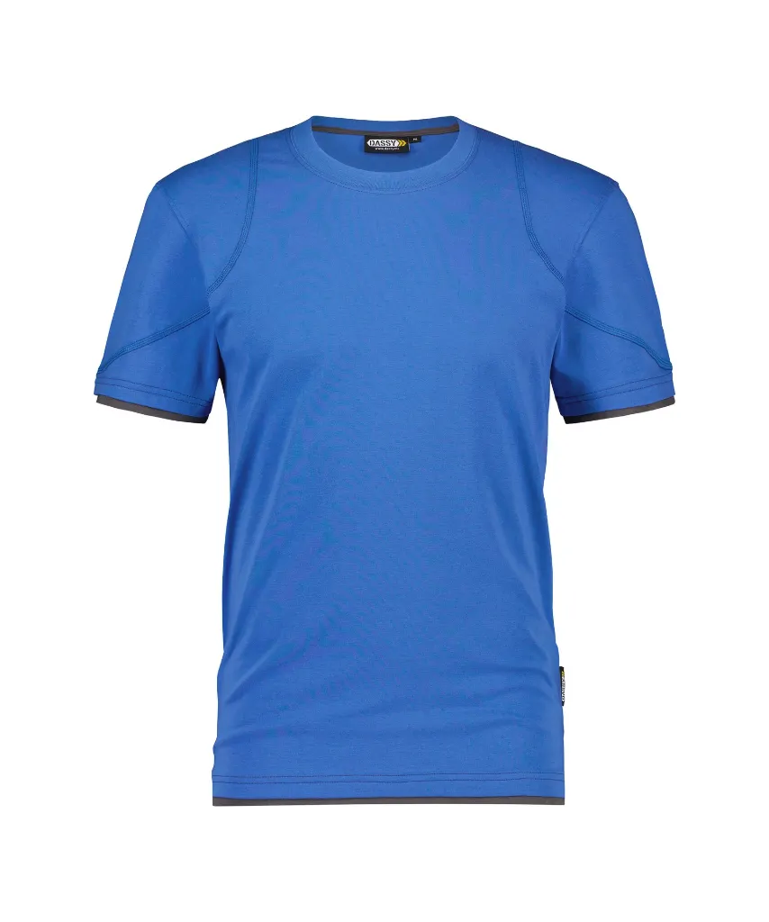 dassy-kinetic-t-shirt-azure-blue-anthracite-grey-front.webp
