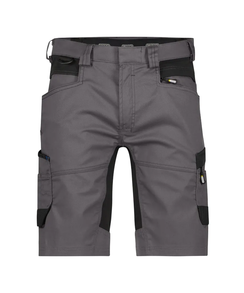 dassy-axis-work-shorts-stretch-anthracite-grey-black-front.webp