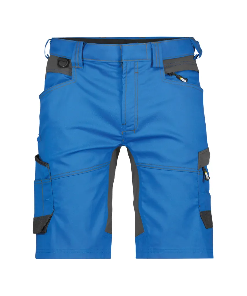 dassy-axis-work-shorts-stretch-azure-blue-anthracite-grey-front.webp