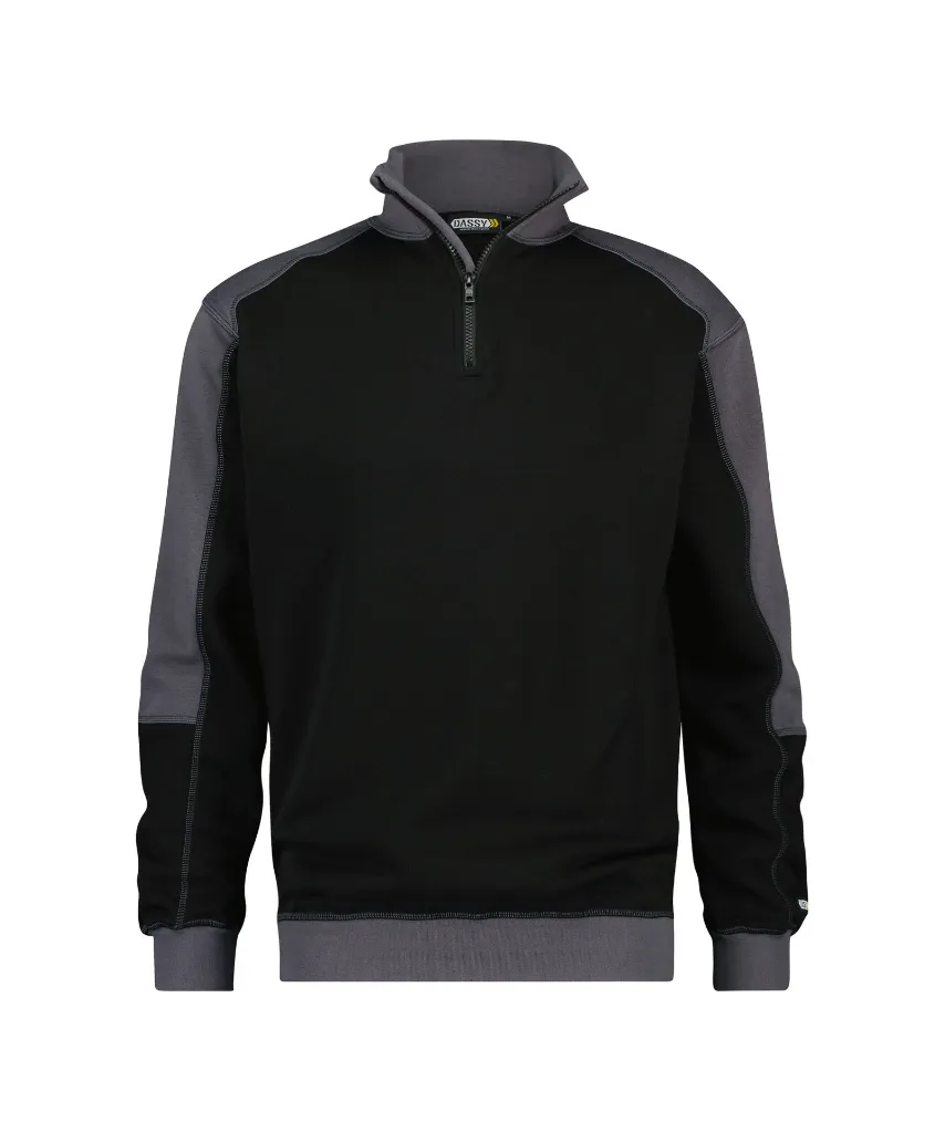 dassy-basiel-two-tone-sweatshirt-black-cement-grey-front.webp