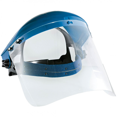 [713102] Gesichtsschutzschild komplett mit Kopfhalterung