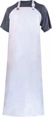 [22565] Nitril Schutz-Schürze mit Bebänderung