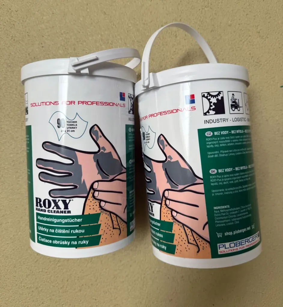 Hand-Reinigungstücher Roxy für Unterwegs