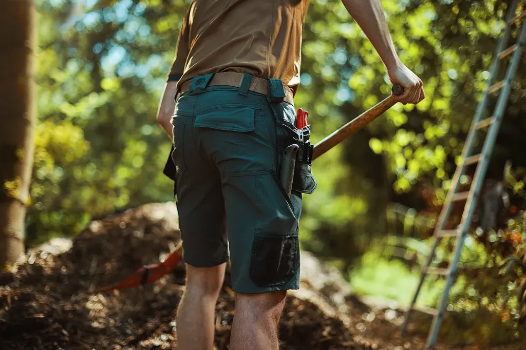 [00545020-0001] AXIS Short D-Flex von Dassy (blau/grau, 42)