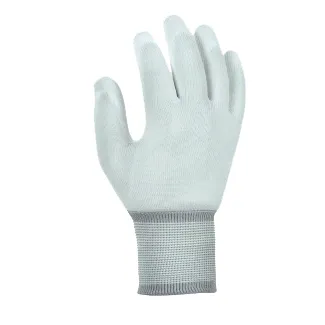 Arbeitshandschuh Feinstrick PU beschichtet weiß Superpreis ab 12P