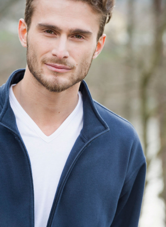 Basic Cardigan Sweatjacke von Clique