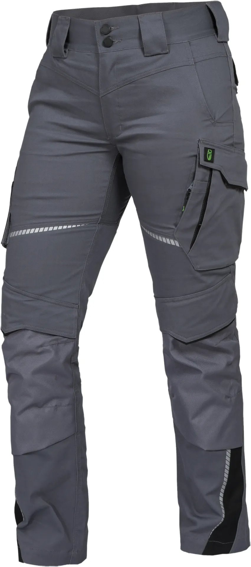 [00595062-0001] Bundhose Lady Stretch o.KT v Leibwächter (anthrazit/schwarz, 34)