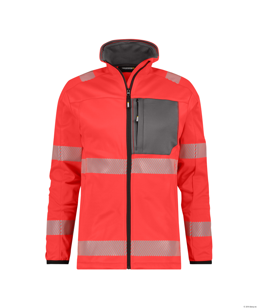 CAMDEN Fleecejacke EN ISO 20471 Kl.3 v. Dassy