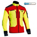 Forst-Stretchjacke X-treme Vario rot/gelb von PSS