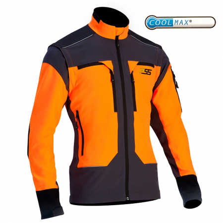 [00351012-0006] Forst-Stretchjacke X-treme Vario von PSS ora/grau (3XL)