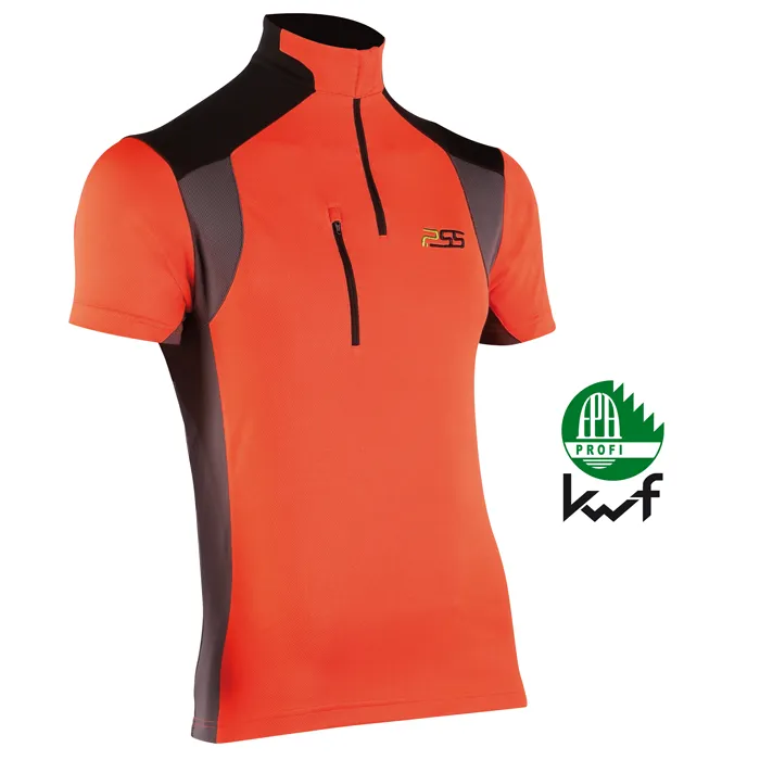 [00351035-0006] Funktionsshirt X-treme Skin KA orange/grau von PSS (3XL)