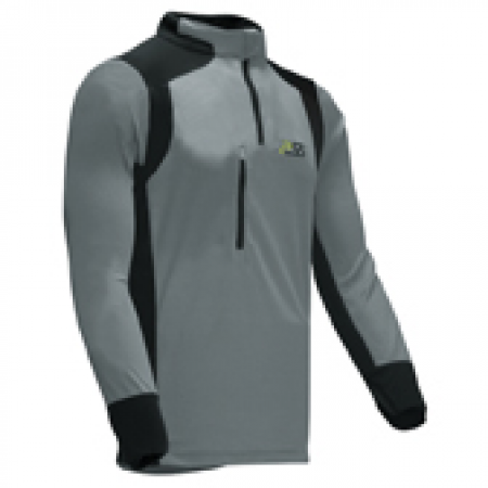 Funktionsshirt X-treme Skin LA grau/sw von PSS