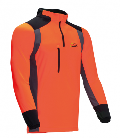 Funktionsshirt X-treme Skin LA orange/grau von PSS
