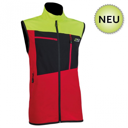 Funktionsweste X-treme Breeze rot/gelb v PSS
