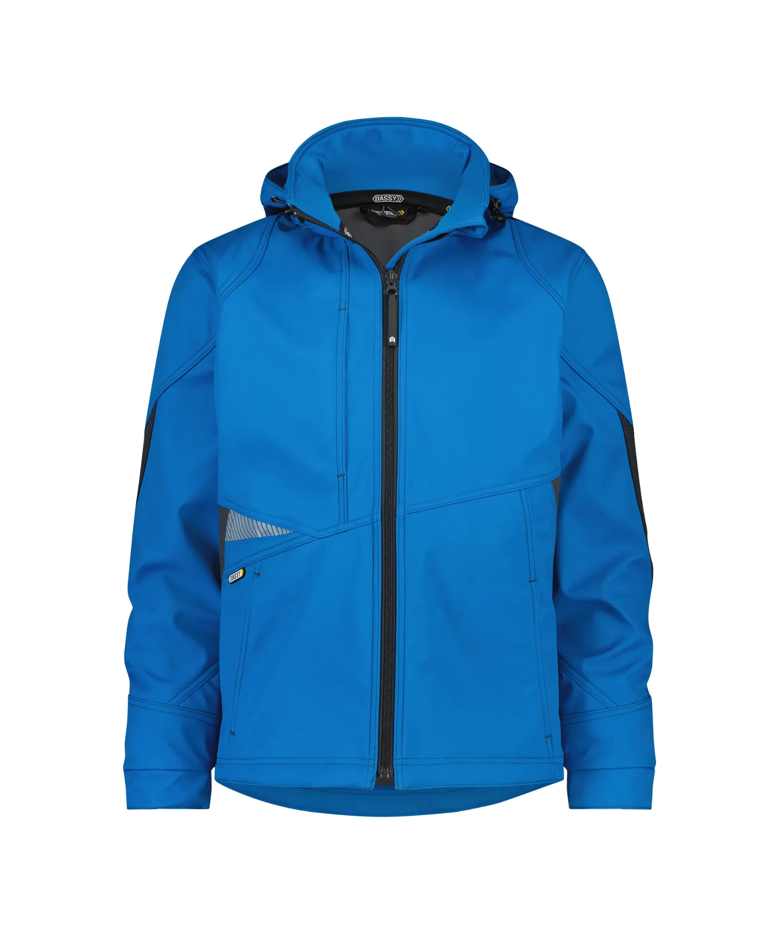 [00544050-0013] GRAVITY Softshelljacke von Dassy (blau/grau, L)