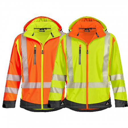 HOUSTON Warn-Softshelljacke EN471 WD