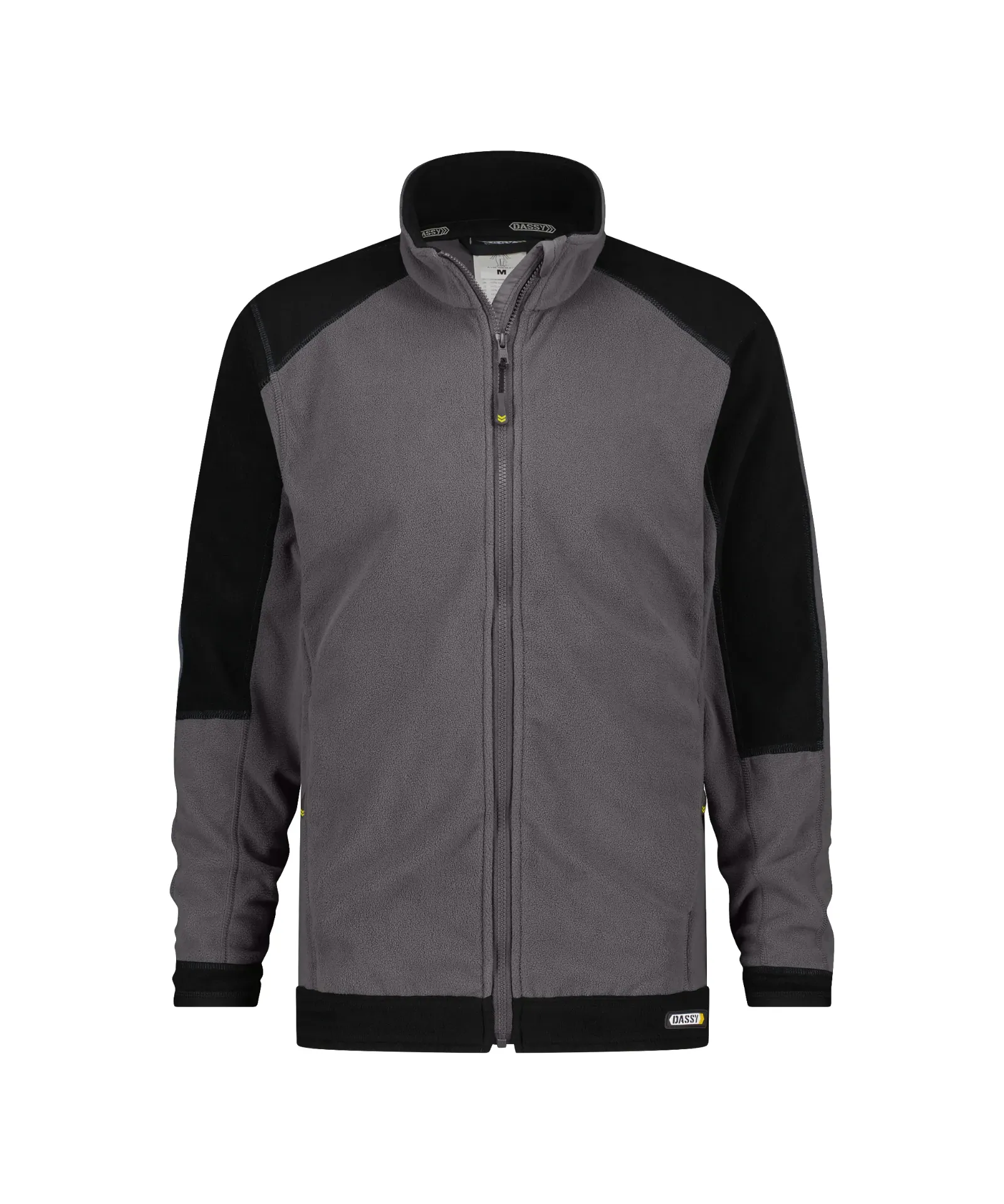 [00565121-0031] KAZAN Fleecejacke 2-färbig v. Dassy (anthrazit/schwarz, 3XL)