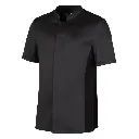 Kochhemd 1378 schwarz KA Tencel v Leiber