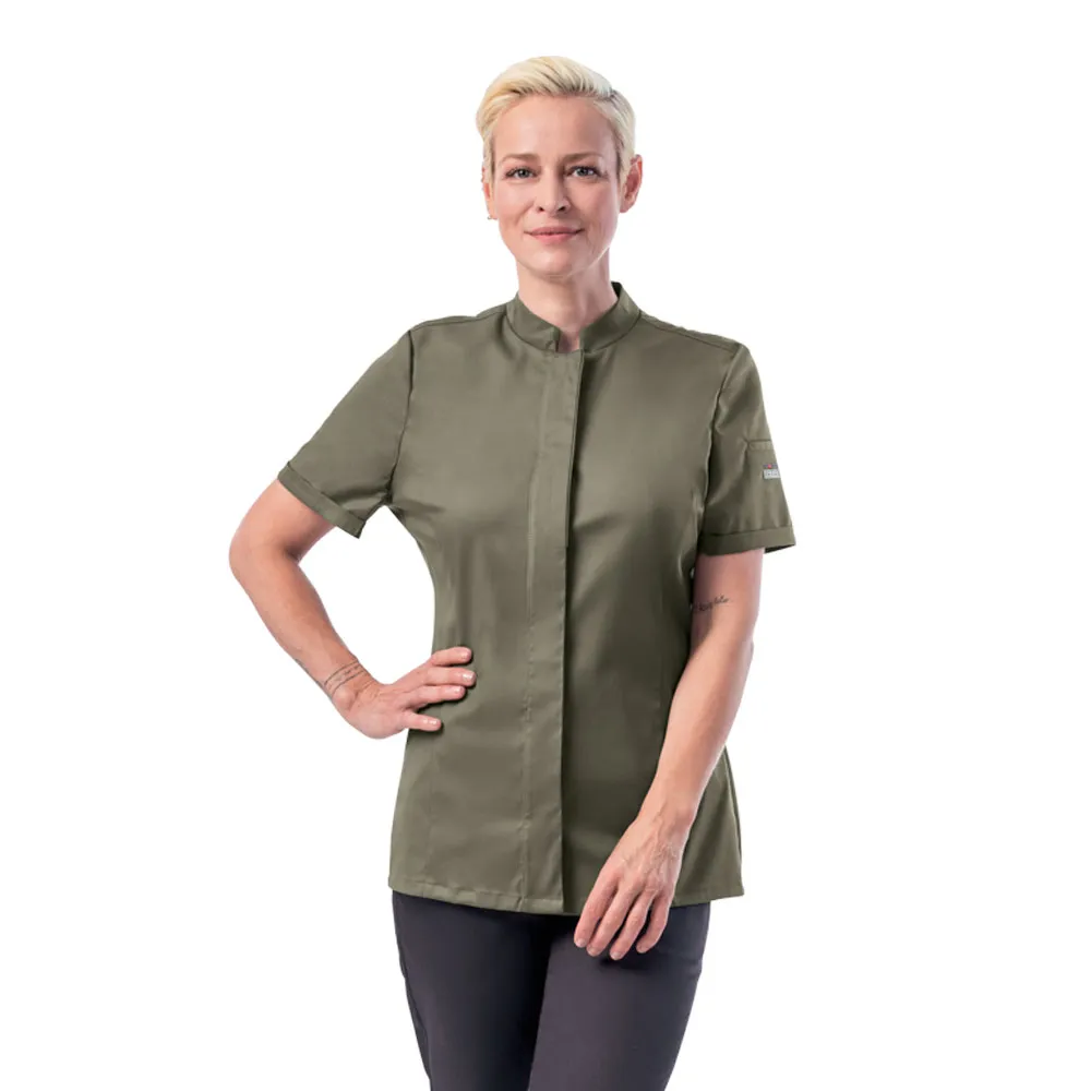 [00201512-0001] Kochhemd Damen 1376 KA Tencel v Leiber (L)