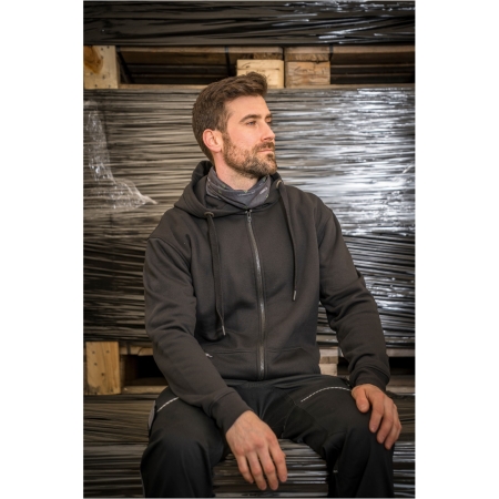 [00595080-0049] MIKA Hoody Sweatjacke Unisex von Leibwächter (anthrazit, 3XL)