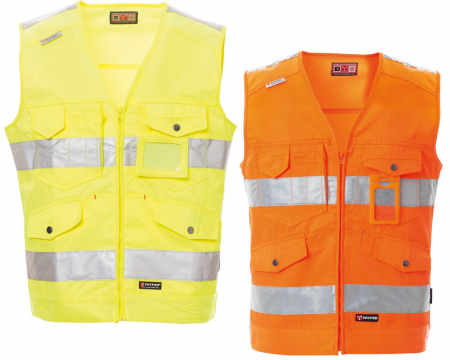 Master Warnschutzweste mit Taschen