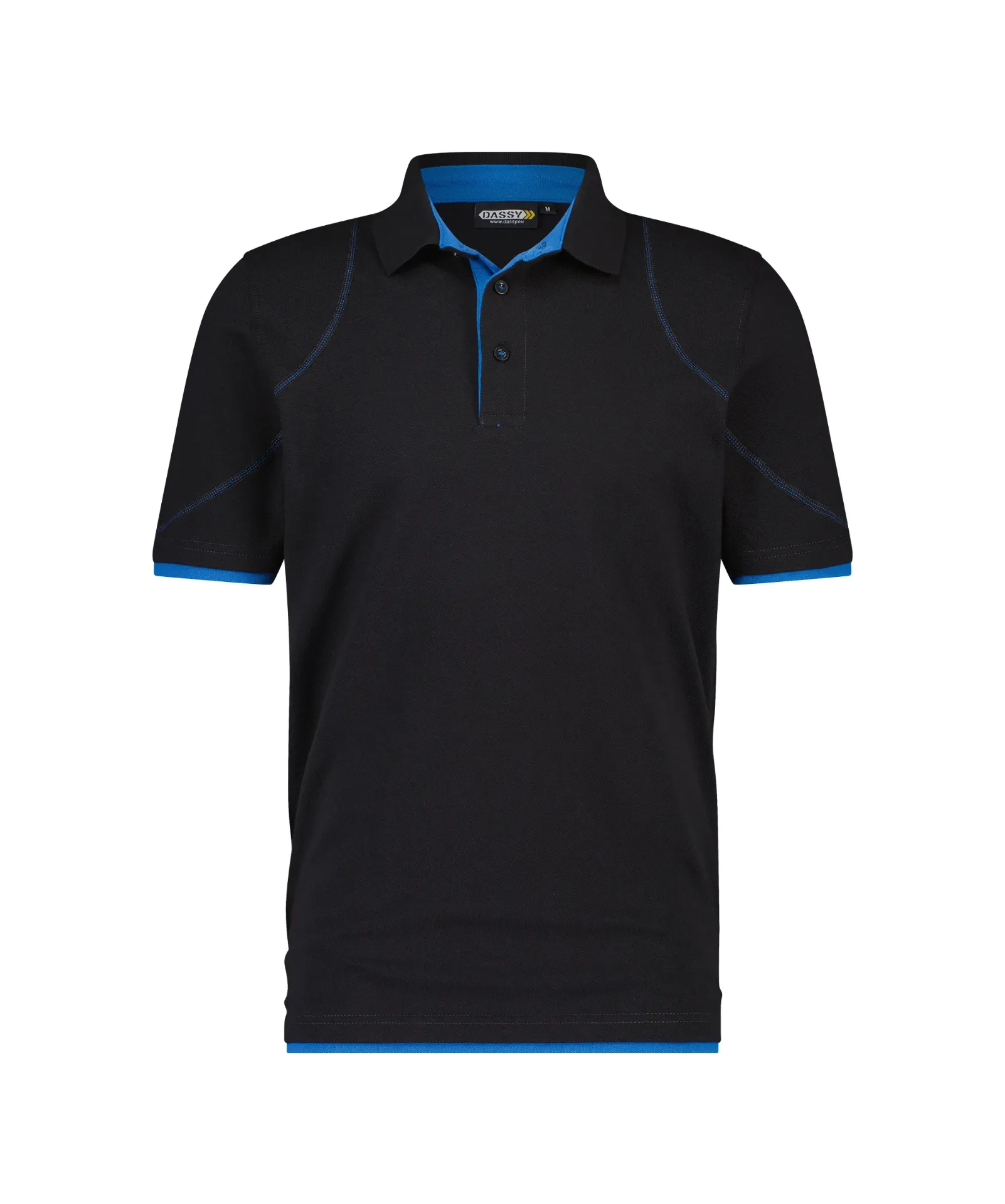 ORBITAL Poloshirt twotone stretch v. Dassy