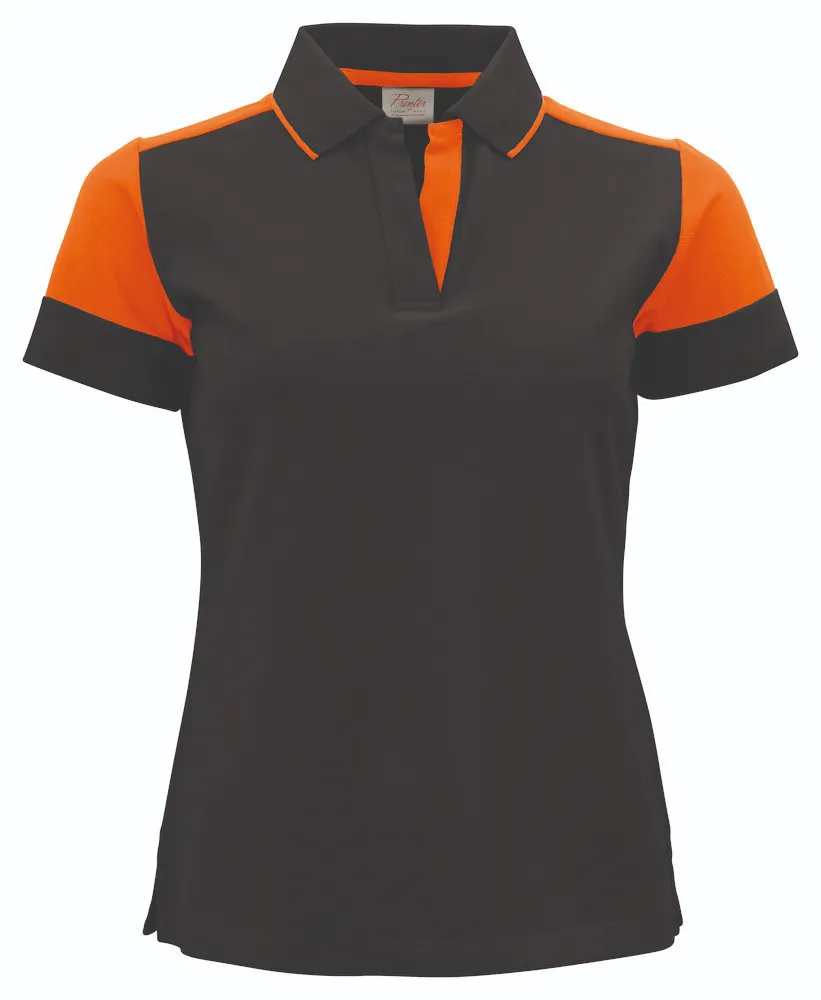 PRIME Pique-Polo Lady zweifärbig von Printer