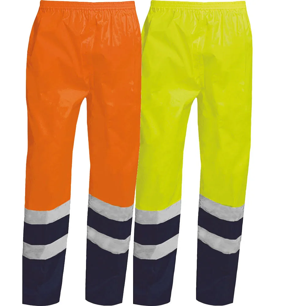 [00570107-0009] Regen-Warnschutzhose VW64 von Vizwell (gelb, L)